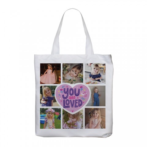 You Are Loved Photo Tote Bag